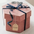 thumbnail image 5 of Price Tags with String Attached - 500PCS Gift Tags Kraft Paper Hang Tags for Labeling, Name Tags for Bags Clothes Jewelry, Retail Tags Garage/Yard Sale Tags String Tags for Pricing 1.4x1.8inch, 5 of 5