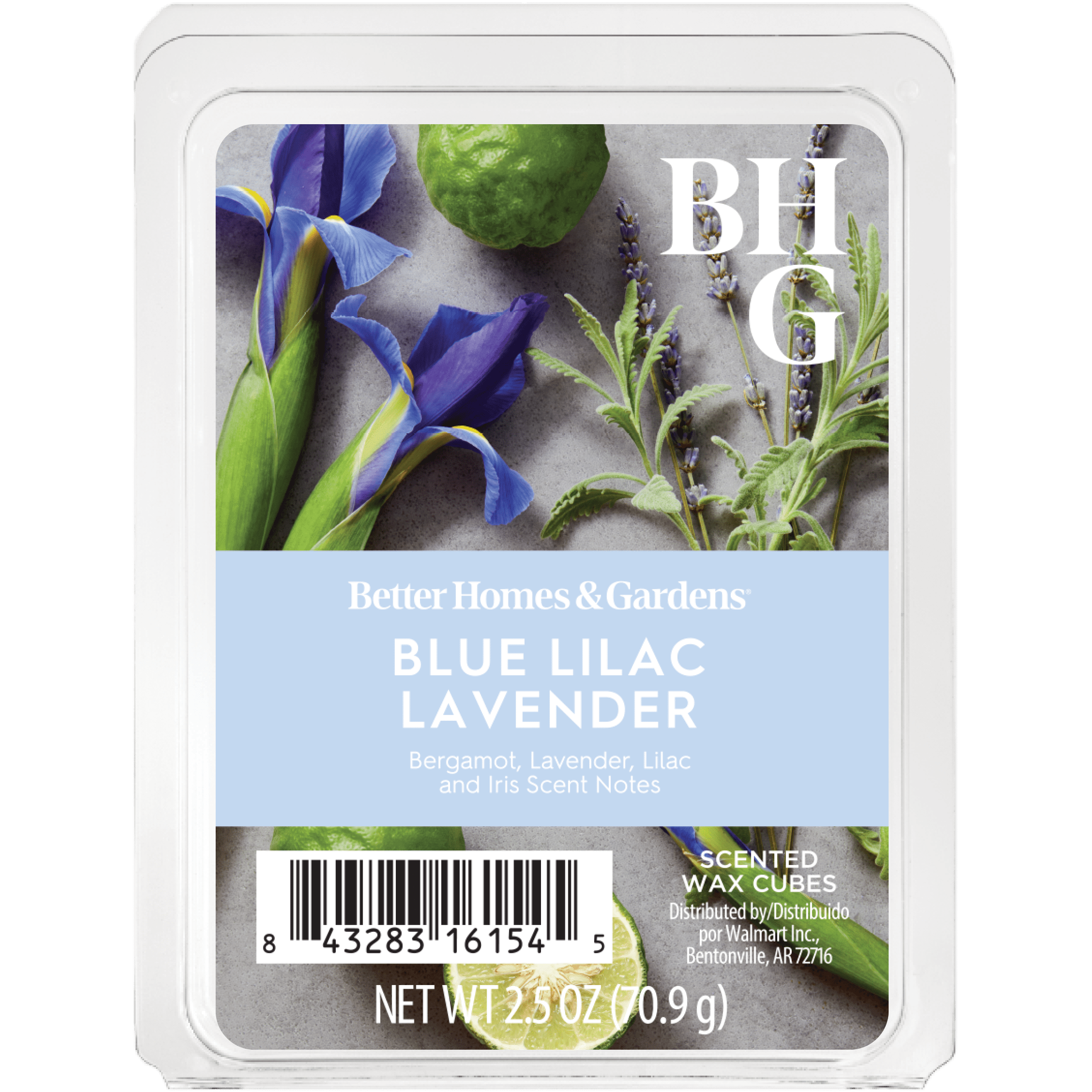 Wild Lavender Linen Scented Wax Melts, Better Homes & Gardens, 2.5