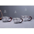 thumbnail image 2 of Handmade S999 Sterling Silver Tea Cup, Cup with Hammer Pattern, Mug, Health Tea Set, 2 of 7