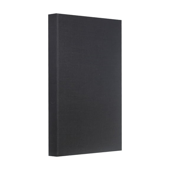 ATS Acoustics Sound Absorbing Acoustic Panel 24" x 36" x 4" Beveled Edge (Black)