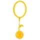thumbnail image 1 of Juguete de Pelota de Plástico Amarillo CUTICAT con Anillo de Tobillo Juego de Ejercicio, 1 of 8