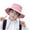 G-Pink, variant on UAYOTSE Outdoor Kids Sun Hat for Boys Girls Wide Brim Mesh Bucket Hat UPF 50  Sun Breathable Summer Fishing Hat(G-Yellow)