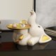 thumbnail image 5 of Bonita bandeja de almacenamiento de estatua de Animal, soporte de escultura de estatuilla modelo Animal decorativo moderno para decoración de perfecl bandeja de estatua, 5 of 8