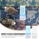 thumbnail image 4 of 2 unids Aves Dispensador de alimentos Hamster Alimentador Alimentador Pájaro Alimentador Alimentador Alimentador Automático Pájaro, 4 of 5