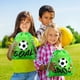 thumbnail image 5 of Bolsas de fútbol con cordón Shappy, paquete de 16, para regalos de fiesta, 5 of 7