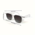 thumbnail image 4 of 2026 New Fashion Smart Audio Glasses, Optional Anti-Blue Light Lenses, Built-in Mic & Speaker, HiFi Audio HD Calls with AI Voice Assistant, Unisex for Driving & Indoor Use, Premium Holiday Gift, 4 of 9