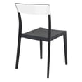 thumbnail image 2 of Compamia Flash Patio Dining Chair in Black Transparent Clear, 2 of 8