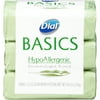 Dial Basics HypoAllergenic Bar Soap, 3.2 Ounce Bars, 3 Count
