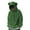 Green, variant on Yiaimeir Cozy Fleece Hoodie with Cute Ear Design for Men and Women Plush Warm Pullover Sweatshirt with Kangaroo Pocket and Drawstring Hood