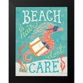 thumbnail image 2 of Urban, Mary 12x14 Black Modern Framed Museum Art Print Titled - Ocean Friends I, 2 of 5