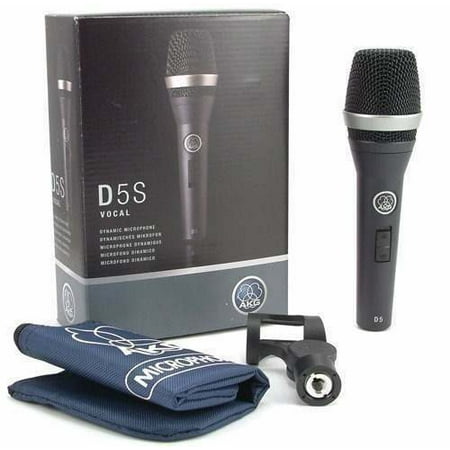 AKG D5S Vocal Dynamic Microphone with On/Off