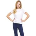 thumbnail image 5 of Pink Angel Girls' 3-Pack T-Shirts: Premium Cotton Comfort and Style for School, Play, Camp. Sizes 4 to 16, Tee Shirt 3-Pack, 5 of 10