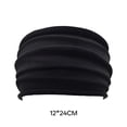 thumbnail image 7 of TUWAFE Wide Headbands for Women, Head Bands for Women's Hair, Workout Headbands for Women, Hair Accessories for Women, Stretchy Headbands for Women, Black One Size, 7 of 7