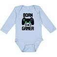 thumbnail image 3 of Inktastic Born to Be a Gamer with Controller Boys or Girls Long Sleeve Baby Bodysuit, 3 of 5