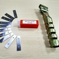 thumbnail image 1 of Foshan Factory Direct Hard Alloy Scraper Handle for Paint & Rust Removal, Blade-Free Design, 50x12x1.5mm Size with 35° Angle, Versatile Hand Tool for Shipyards & Workshops, Authentic Guangdong-Made, 1 of 5