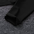 thumbnail image 6 of Yartina Big Girls Mock Neck Long Sleeve Athletic Sports Gymnastics Crop Top Ballet Dance Fitness Black 14, 6 of 7