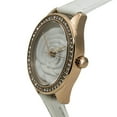 thumbnail image 3 of GUESS Women's U0215L1 White Dial Rose Gold Steel Interchangeable Leather Strap Watch, 3 of 5