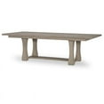 thumbnail image 4 of Milano by Rachael Ray Rectangular Trestle Table in Natural Sandstone Finish Wood, 4 of 9
