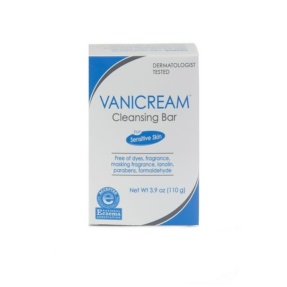 Vanicream Pharmaceutical Specialties 320-39 Cleansing Bar, Unscented, 23.4 Ounce, (Pack of 6)