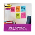 thumbnail image 5 of Post-it Super Sticky Notes, 3x3 in, 24 Pads, 2x the Sticking Power,Energy Boost Collection, Bright Colors (Orange, Pink, Blue, Green), Recyclable (654-24SSAU-CP), 5 of 5
