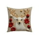 thumbnail image 2 of Funda de almohada navideña, decoración navideña, decoración de sofá, almohada de lino, sofá para el hogar, decoración navideña, funda de almohada, 2 of 5