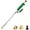 Green, variant on High Pressure Washer, 2-in-1 High Pressure Power Washer, Jet Nozzle 2-in-1 High Pressure Washer, Universal Garden Hose Pressure Washer Attachment, Garden High Pressure Hose Nozzle