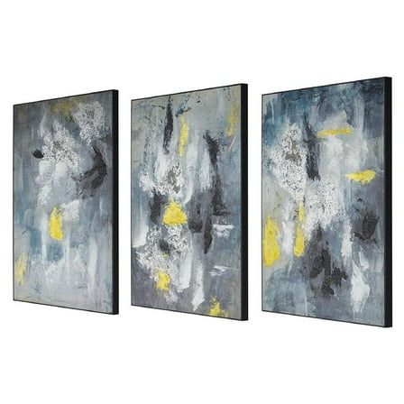 A&B Home Colleen Modern Abstract Wall Art Print - Set of 3 - 24"W x 40"H - Multicolor