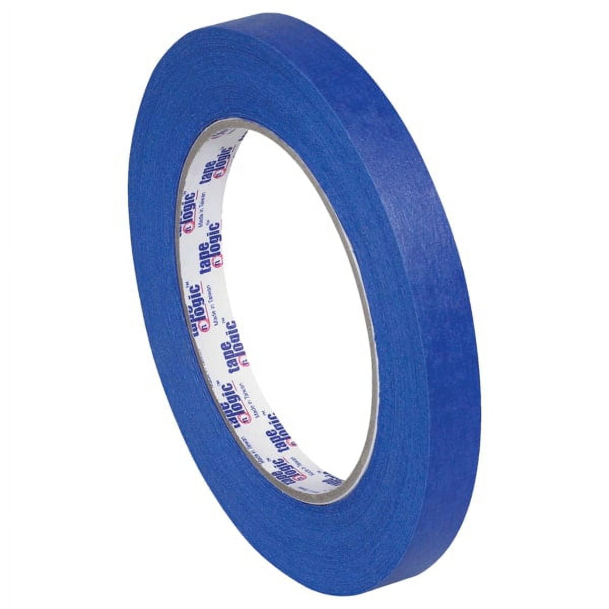 Tape Logic 3000 Painter's Tape 5.2 Mil 1/2" x 60 yds. Blue 72/Case T9333000