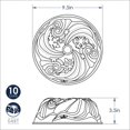 thumbnail image 2 of Nordic Ware Let It Snow Bundt, plata, capacidad de 10 tazas Nordic Ware NA, 2 of 6