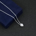 thumbnail image 6 of Rosec Jewels Lab Diamond Flower Pendant with Chain - Statement Wedding Necklace (EF-VS Quality Certified), 18K White Gold, 6 of 8