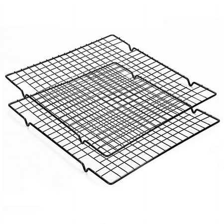 

2PCS Stainless Steel Cooling Rack Fits Baking Pan Heavy Duty Oven Safe for Roasting Cooking Grilling