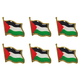 thumbnail image 1 of Pin Palestina Insignia Recuerdo Delicado Broche Con Forma Regalo, 1 of 2