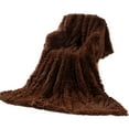 thumbnail image 2 of YATLTE Throw Blanket, Decorative Extra Soft Fuzzy Faux Fur Throw Blanket, Fluffy Cozy Plush Comfy Microfiber Fleece Blankets for Couch Sofa Bedroom, 2 of 2