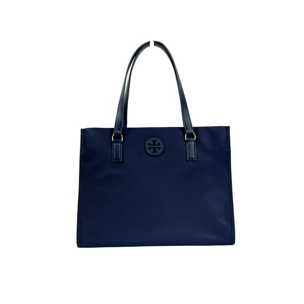 Tory Burch Women's Ella Small Nylon Tote Bag (Tory Navy) - Walmart