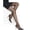Coffee, variant on Brown Sugar Jet Black Ultra Sheer Pantyhose, Size - Medium