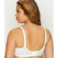 thumbnail image 2 of Women's Playtex 4823 Secrets Amazing Shape Balconette Underwire Bra (White Rose Jacq 44D), 2 of 2
