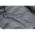 thumbnail image 4 of Men’s Sherpa Lined Lightweight Hooded Zipper Insulated Quilted Puffer Jacket (RJJ02 - Dark Grey, S), 4 of 4
