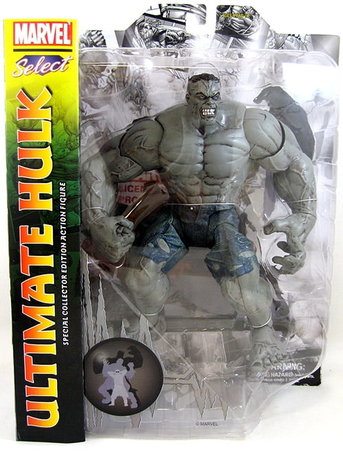 Marvel Select 8 Inch Action Figure Ultimate Grey Hulk (SubStandard