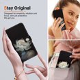 thumbnail image 5 of Compatible with Motorola Moto Edge 40 Flower Painted PU Leather Wallet Case with Card Slots Cover, 5 of 5