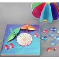 thumbnail image 2 of Papel de Cartulina de perlas metálicas 100x Baoblaze Cartulina de papel perla, 2 of 8