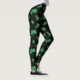thumbnail image 4 of Bjutir Leggings For Women St. Patrick'S Day Tights Women'S Paddy Stripes Good Luck Green Pants Print Leggings Pants For Yoga Running Pilates Gym, 4 of 7