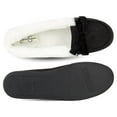 thumbnail image 6 of Jessica Simpson Womens Micro Suede Moccasin Indoor Outdoor Slipper Shoe, 6 of 9