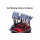 thumbnail image 3 of Organizador de palos de golf antideslizante y sin ruido, compatible con la mayoría de bolsas, 3 of 8