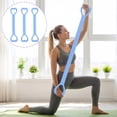 thumbnail image 4 of Set de Bandas de Resistencia con Mangos, Paquete de 3, Bandas Elásticas Portátiles para Brazos, Espalda, Hombros, Yoga, Pilates y Rehabilitación, 4 of 5