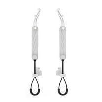 VR Handle Grip Straps for 4 VR Gaming Headset Controller Belts Soft TPU Anti-Throw Handle Straps VR Accessories,2 * RC Car VR Handle Grip Strap,Milky White