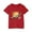 Red, variant on Qingpeng Toddler Girl's Teddy Bear Print T Shirts Summer Casual T Shirt Short Sleeve Crew Neck Graphic Tees