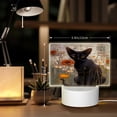 thumbnail image 6 of Haiem Black Cat in Wildflowers Pattern Acrylic Night Light Gift with 3 Color ModesTouch-Sensitive LED Lamp Perfect Gift for Mother's Day, Birthday, or Christmas, 6 of 9