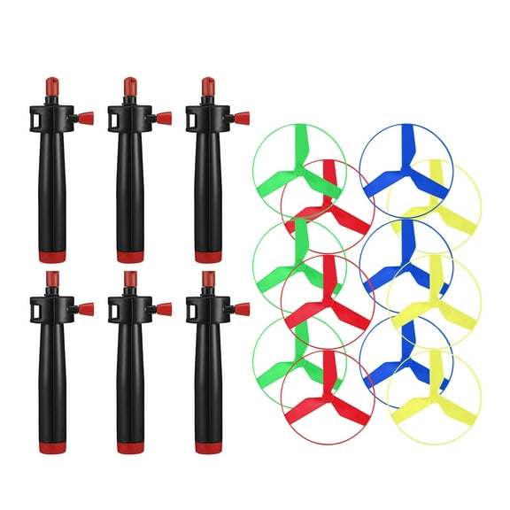 6 Colorful Whirling Launchers Ergonomic Outdoor Promoting Coordination in Early Childhood