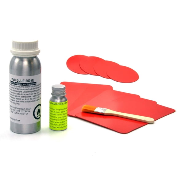 Seamax Glue, 2-Part PVC Glue with Red Material, 250ml