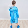 thumbnail image 1 of Imperméable pour Enfants, Poncho de Pluie 3d Dessin Animé pour Garçon Fille, 1 of 6